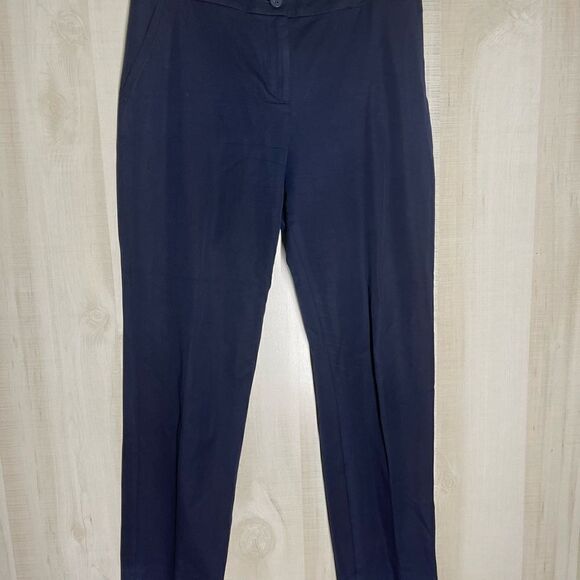 ‎Talbots curvy navy trousers pants, size 10 - Picture 3 of 16